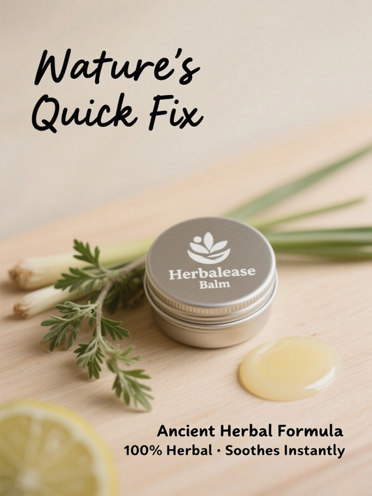 Herbalease Balm -Traditional Herbal Care Balm, Botanical Power for Instant Comfort